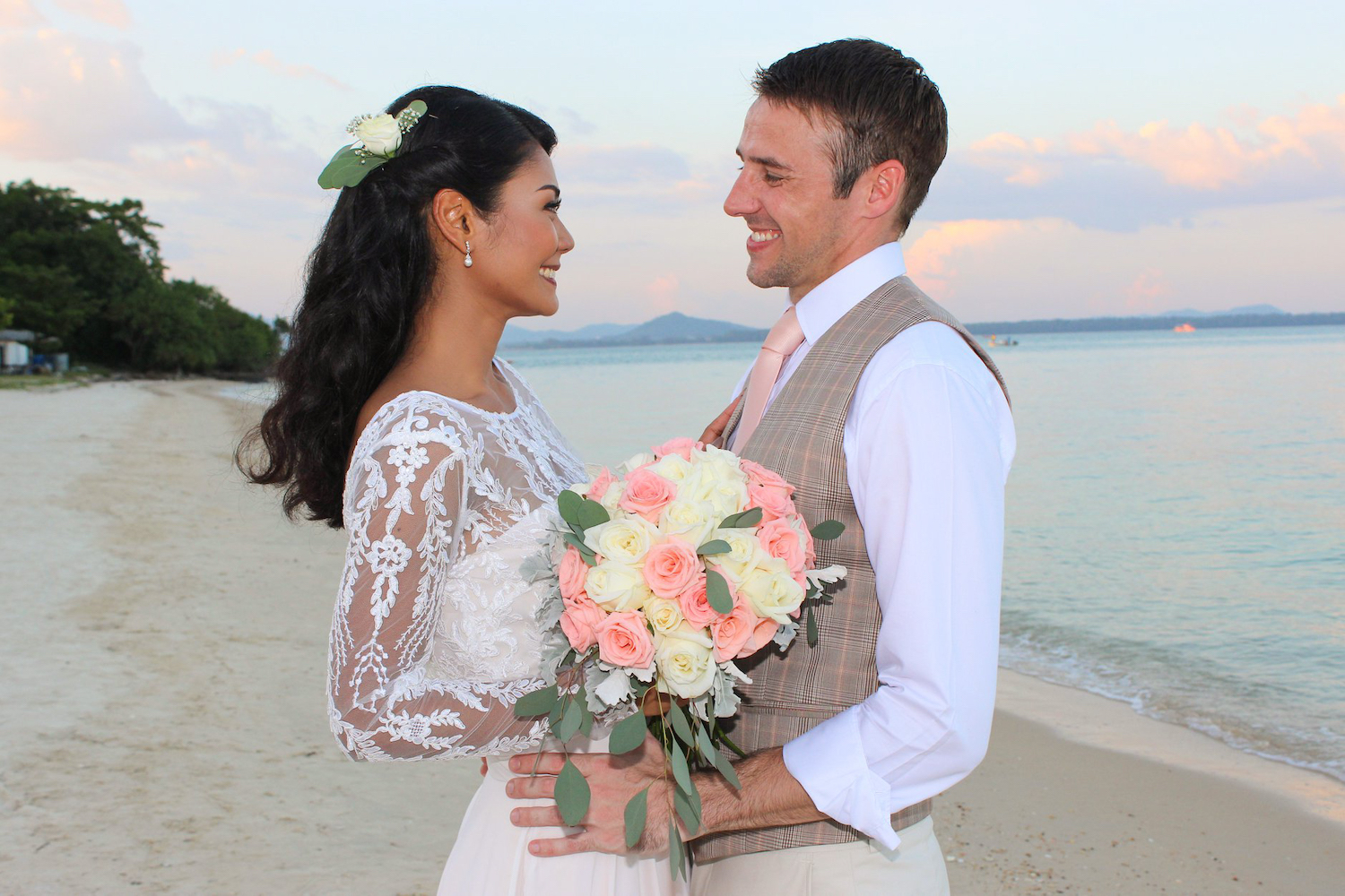 Emma J Photography Bride and Groom at Wedding