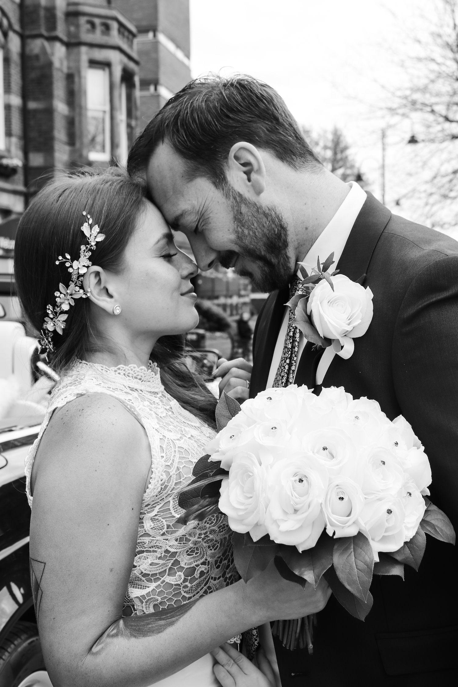 Emma J Photography Bride and Groom at Wedding